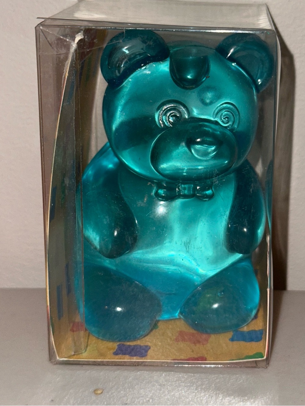 Squeeze Gummy Bear - Blue NWT